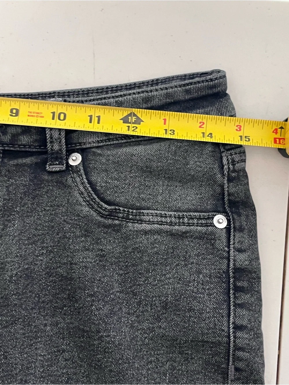 Divided Mid-Rise Washed Stretch Flare Jeans Sz 10 - Picture 9 of 13